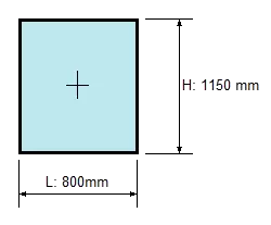 schita fereastra fixa